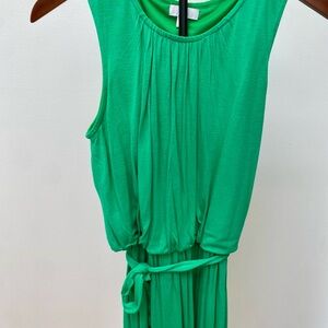 Kelly Green Sleeveless Dress